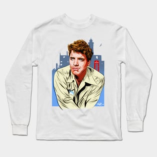 Burt Lancaster - An illustration by Paul Cemmick Long Sleeve T-Shirt